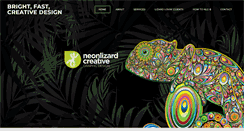 Desktop Screenshot of neonlizardcreative.com